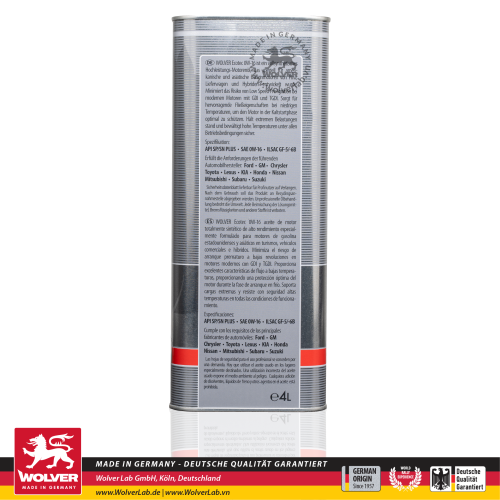 Wolver Ecotec 0W-16 4L